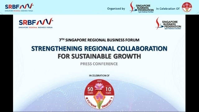 Singapore Regional Business Forum 2023 to get underway in Hanoi